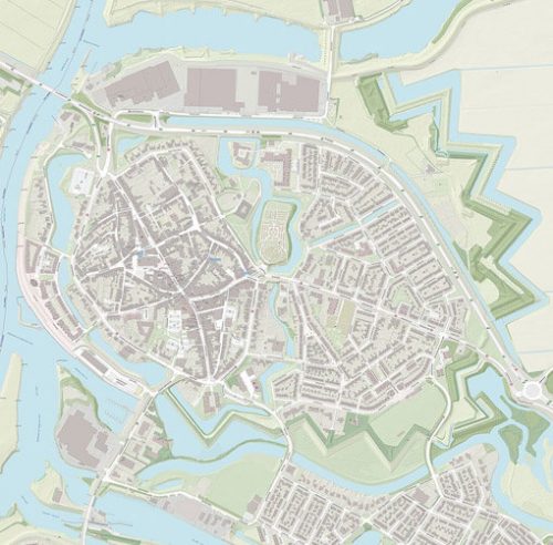 doesburg stad kaart